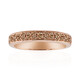 9K SI1 Argyle Rose De France Diamond Gold Ring (Annette)