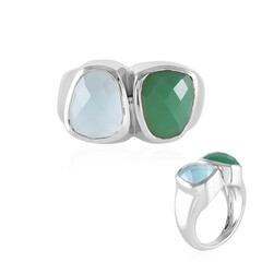 Chrysoprase Silver Ring (KM by Juwelo)