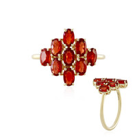 9K Tanzanian Ruby Gold Ring