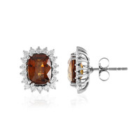 14K Sunset Zircon Gold Earrings (AMAYANI)