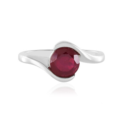 Madagascar Ruby Silver Ring