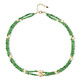 Tanzanian Tsavorite Silver Necklace