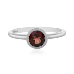 Mozambique Garnet Silver Ring