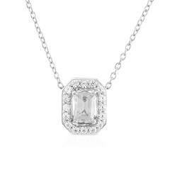 Zircon Silver Necklace