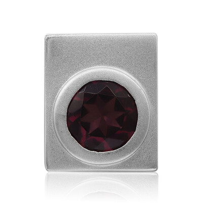 Rhodolite Silver Pendant (MONOSONO COLLECTION)