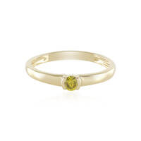 9K I1 (Yellow Diamond) Gold Ring