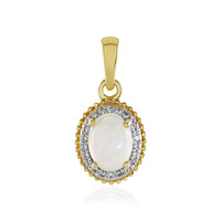 Welo Opal Silver Pendant