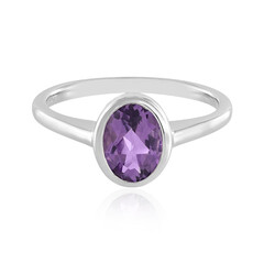 Amethyst Silver Ring