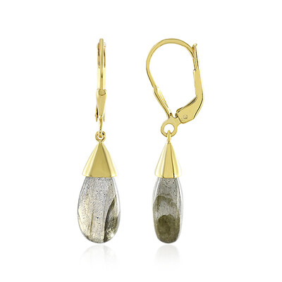 Blue Maniry Labradorite Silver Earrings (KM by Juwelo)