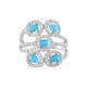 Sleeping Beauty Turquoise Silver Ring (Faszination Türkis)