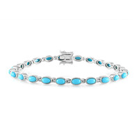 Sleeping Beauty Turquoise Silver Bracelet