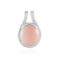 Machu Picchu Pink Opal Silver Pendant