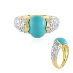 Sleeping Beauty Turquoise Silver Ring