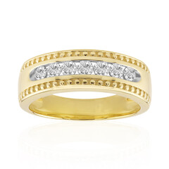 9K SI1 (G) Diamond Gold Ring