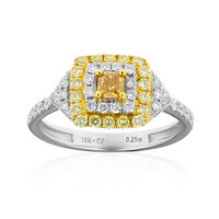 18K SI2 Yellow Diamond Gold Ring (CIRARI)