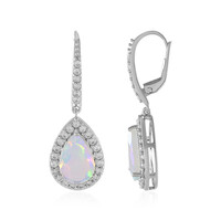 Welo Opal Silver Earrings