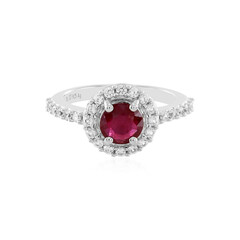 Madagascar Ruby Silver Ring