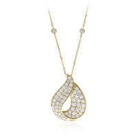 14K I1 (H) Diamond Gold Necklace (CIRARI)