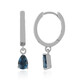 London Blue Topaz Silver Earrings (Pallanova)