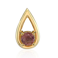 18K Pezzottaite Gold Pendant