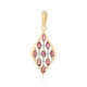 Brazilian Pink Tourmaline Silver Pendant