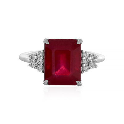 Madagascar Ruby Silver Ring