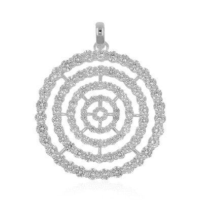 Zircon Silver Pendant