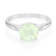 Prehnite Silver Ring