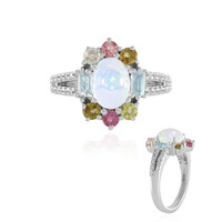 Welo Opal Silver Ring