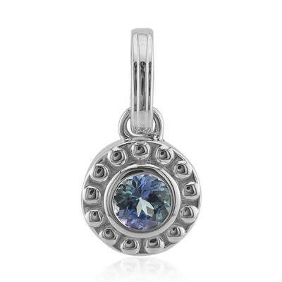 Unheated Tanzanite Silver Pendant (Pallanova)