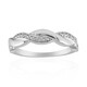 I3 (I) Diamond Silver Ring