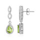 Arizona Peridot Silver Earrings