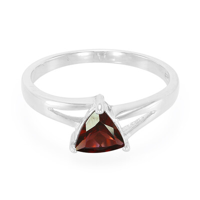 Mozambique Garnet Silver Ring