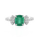 18K AAA Zambian Emerald Gold Ring (de Melo)