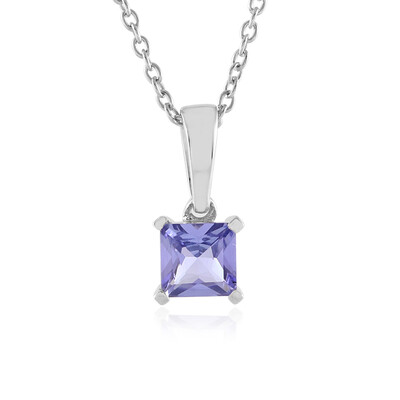 Tanzanite Silver Necklace