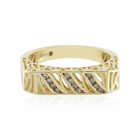 9K I2 Champagne Diamond Gold Ring (Ornaments by de Melo)