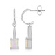 Welo Opal Silver Earrings