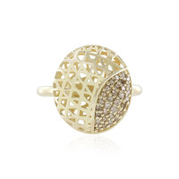 9K I2 Champagne Diamond Gold Ring (Ornaments by de Melo)