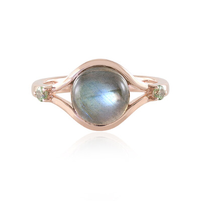 Green Maniry Labradorite Silver Ring (KM by Juwelo)