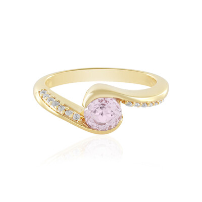 Kunzite Silver Ring