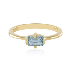 Brazilian Aquamarine Silver Ring