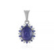 Tanzanite Silver Pendant