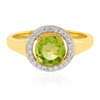 Peridot Silver Ring