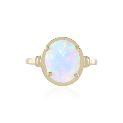 9K Welo Opal Gold Ring