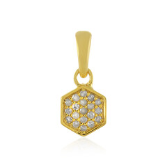 I3 (H) Diamond Silver Pendant