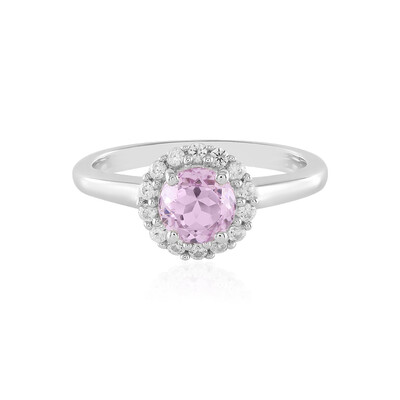 Kunzite Silver Ring