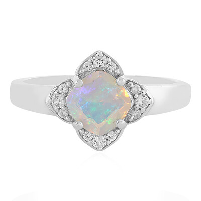 Welo Opal Silver Ring