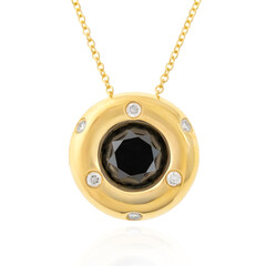 9K Black Diamond Gold Necklace (de Melo)