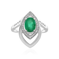 14K Zambian Emerald Gold Ring (de Melo)