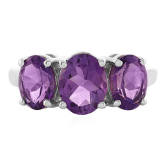 Uruguayan Amethyst Silver Ring